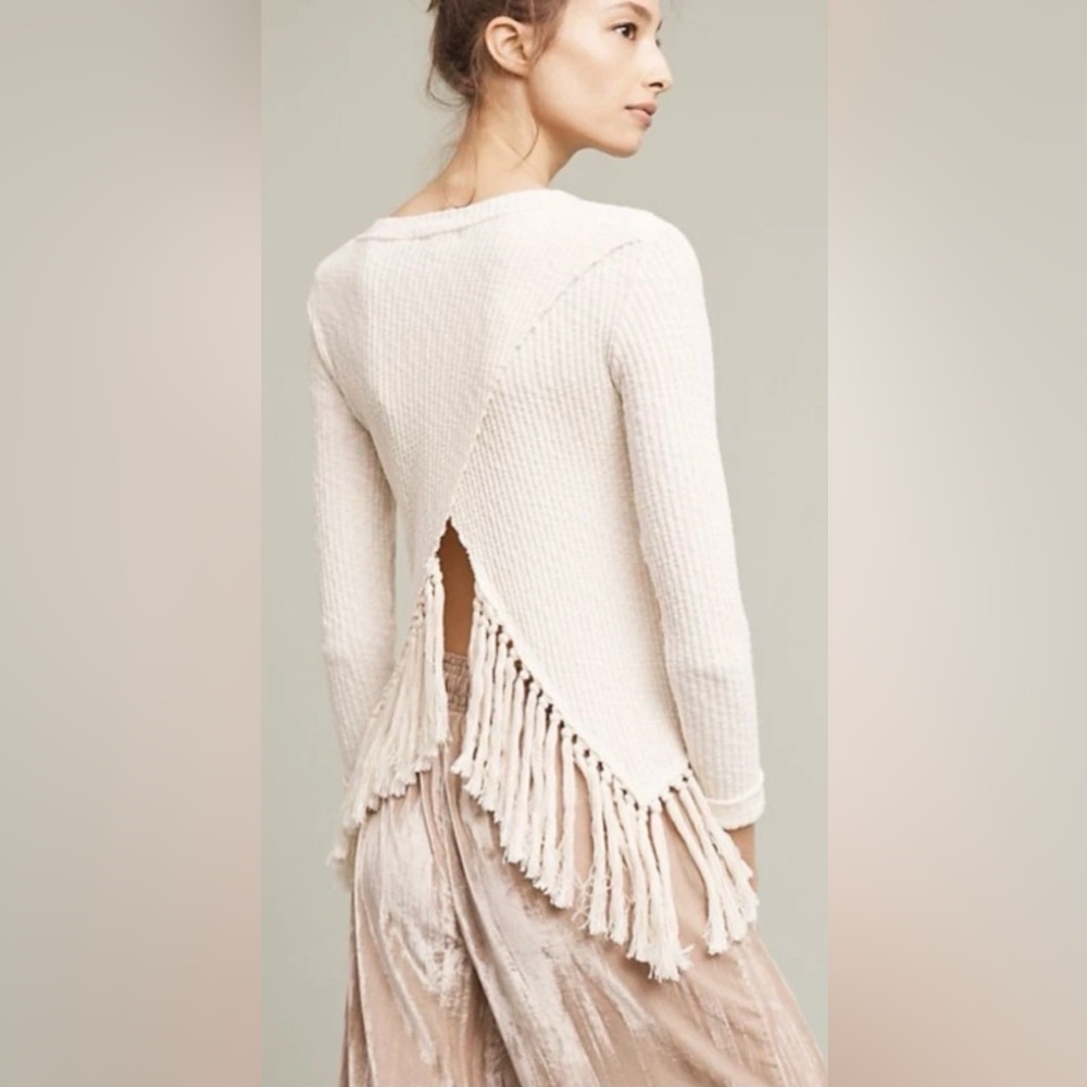 NWT! ❤️Anthropologie❤️ Eri + Ali Tassel Top